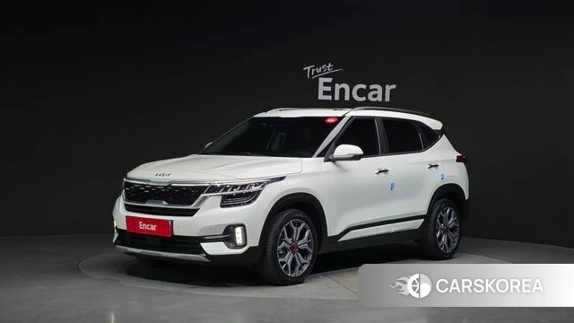 Kia Seltos 2022 Белый из Кореи