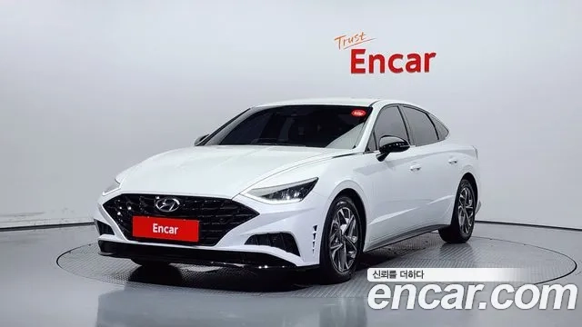 Hyundai Sonata (DN8) 2021 Белый из Кореи