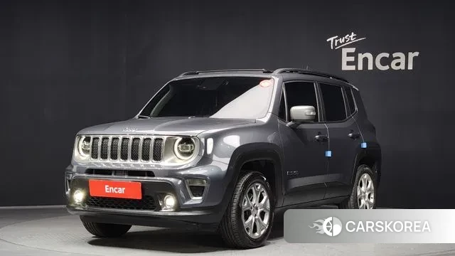 Jeep Renegade 2021 Серый из Кореи