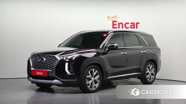 Hyundai Palisade 2021 Черный из Кореи
