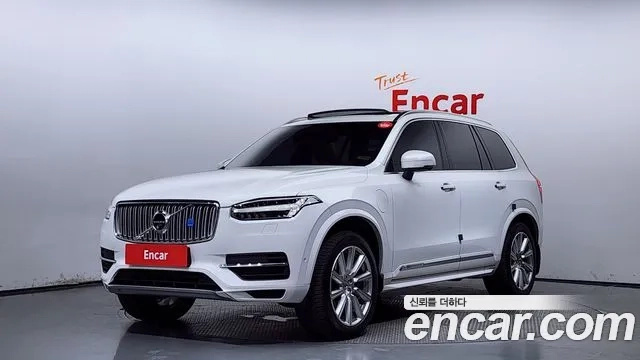 Volvo XC90 second Generation 2018 Белый из Кореи