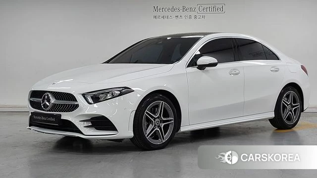Mercedes-Benz A-Class W177 2023 Белый из Кореи