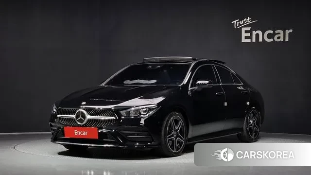 Mercedes-Benz CLA-Class C118 2022 Черный из Кореи