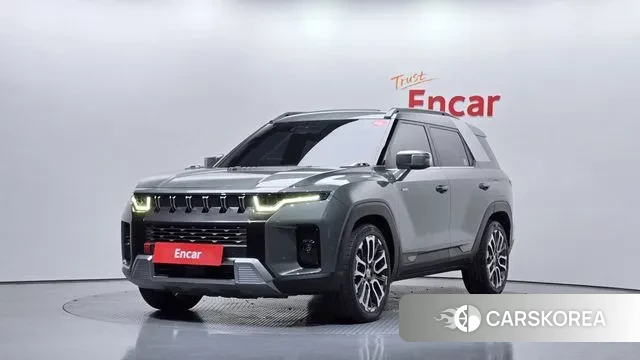 Ssangyong Torres 2022 Зеленый из Кореи