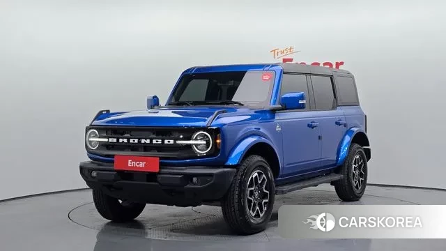 Ford Bronco 6th Generation 2024 Синий из Кореи