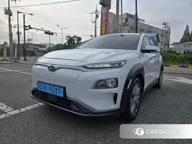 Hyundai Kona Electric 2020 Белый из Кореи