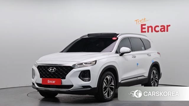 Hyundai Santa Fe TM 2018 Белый из Кореи
