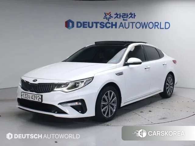 Kia The New K5 2nd generation 2018 Белый из Кореи