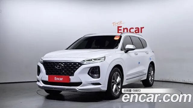 Hyundai Santa Fe TM 2020 Белый из Кореи