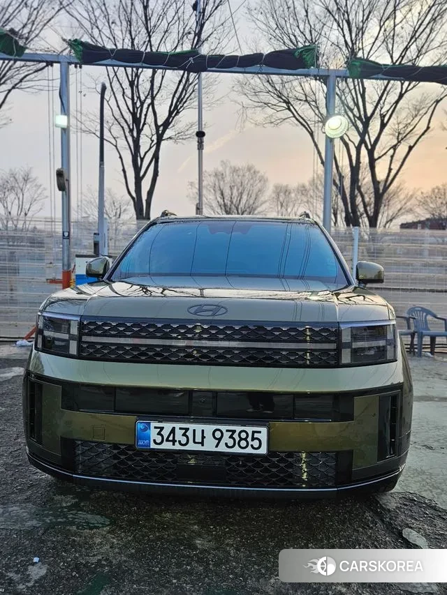 Hyundai Santa Fe (MX5) 2024 Зеленый из Кореи