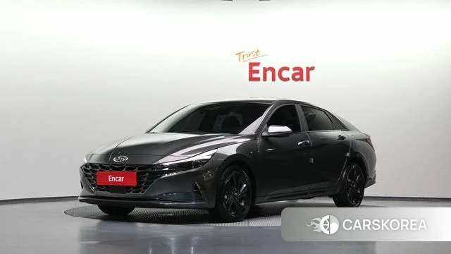 Hyundai Avante (CN7) 2021 Серый из Кореи