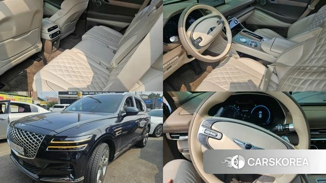 Genesis GV80 2020 Черный из Кореи