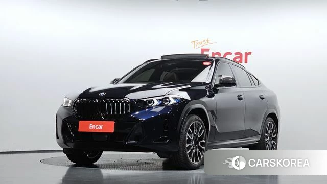 BMW X6 (G06) 2025 Синий из Кореи