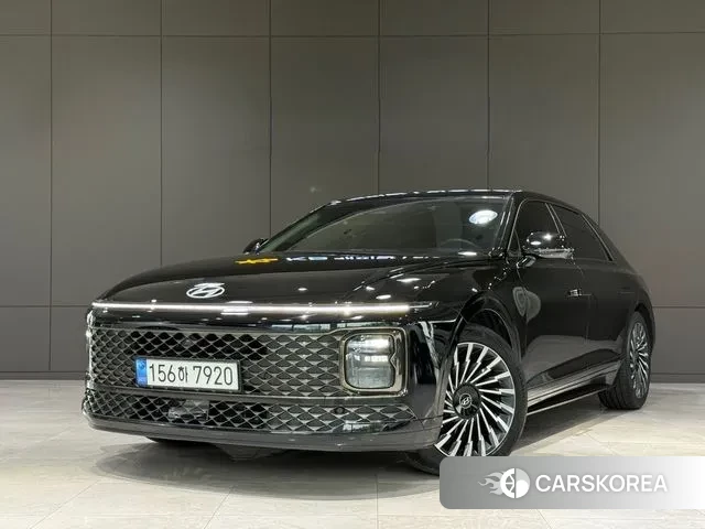 Hyundai Grandeur Hybrid (GN7) 2023 Черный из Кореи