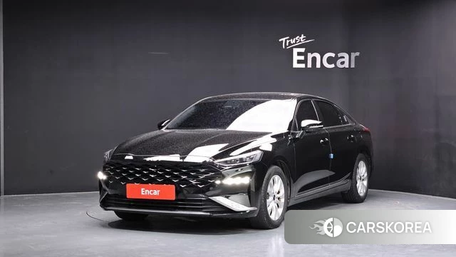 Kia K8 2021 Черный из Кореи