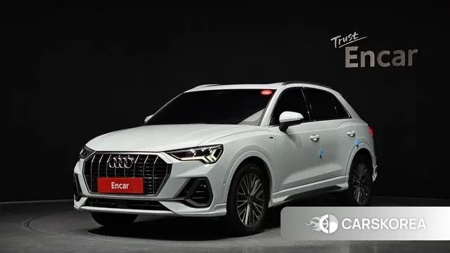 Audi Q3 (F3) 2023 Белый из Кореи
