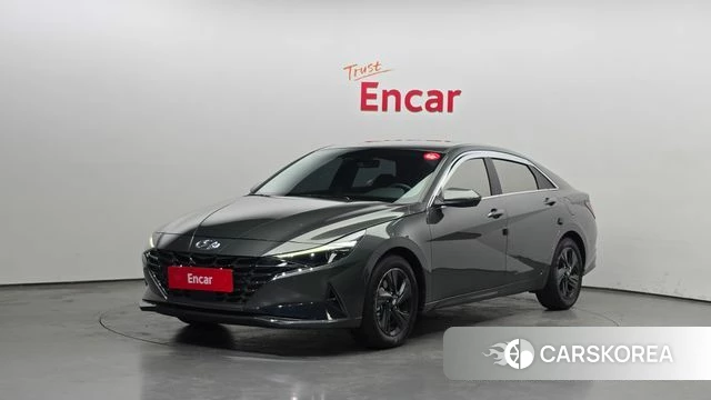 Hyundai Avante Hybrid (CN7) 2023 Серый из Кореи