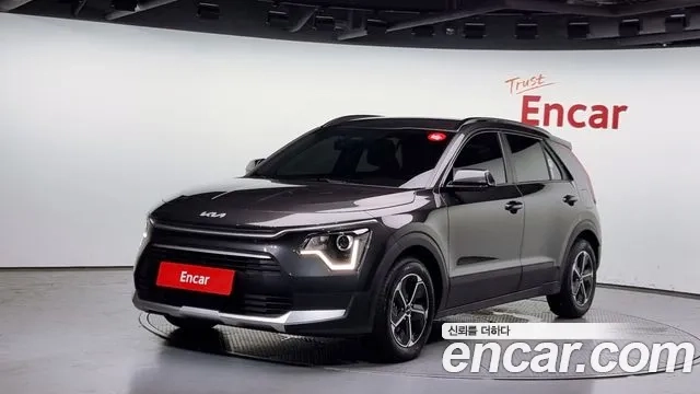 Kia Di Ol Nu Niro 2022 Серый из Кореи