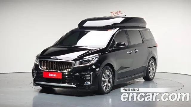 Kia The New Carnival 2019 Черный из Кореи