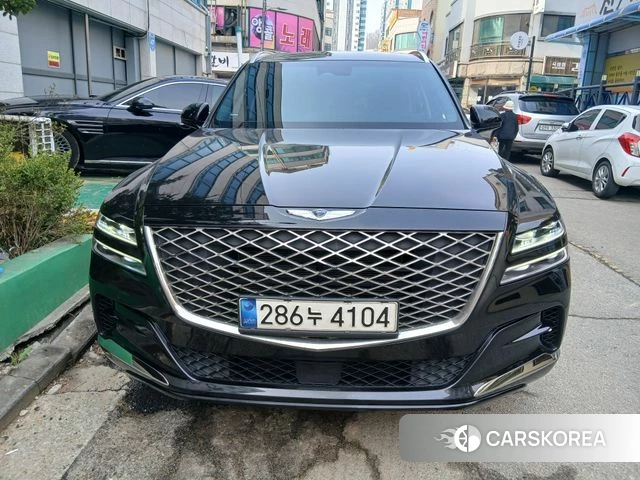 Genesis GV80 2020 Черный из Кореи