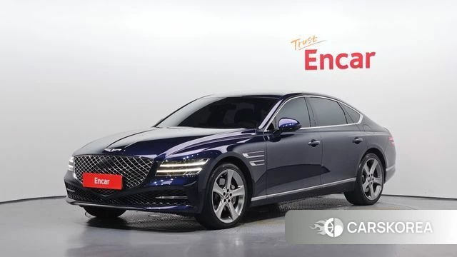 Genesis G80 (RG3) 2021 Синий из Кореи