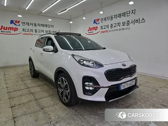 Kia Sportage The Bold 2019 Белый из Кореи