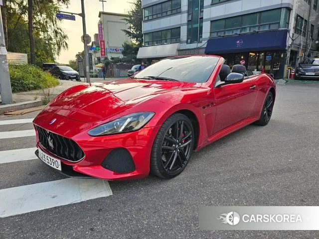 Maserati Grancabrio 2018 Красный из Кореи