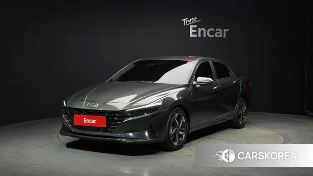 Hyundai Avante (CN7) 2020 Серый из Кореи