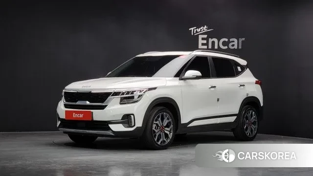 Kia Seltos 2021 Белый из Кореи