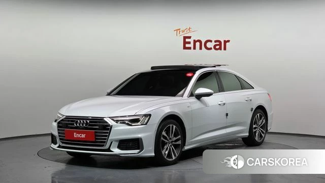 Audi A6 (C8) 2022 Белый из Кореи