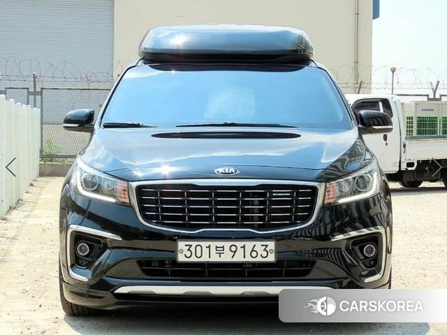 Kia The New Carnival 2019 Черный из Кореи