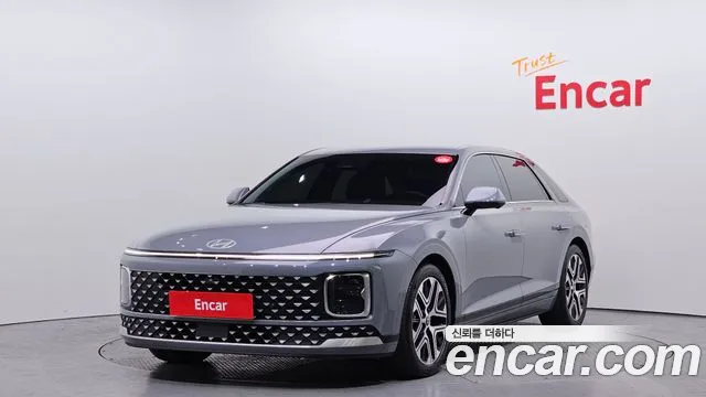 Hyundai Grandeur Hybrid (GN7) 2023 Светло-серебряный цвет из Кореи