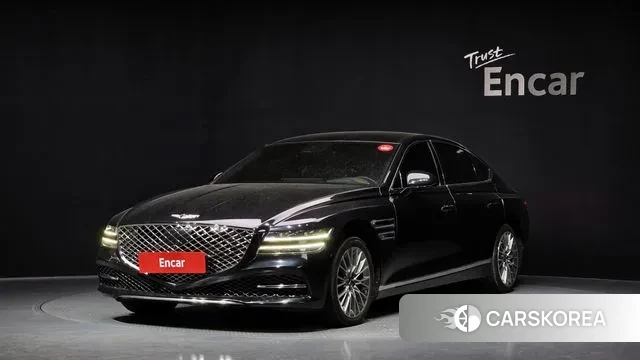Genesis G80 (RG3) 2020 Черный из Кореи