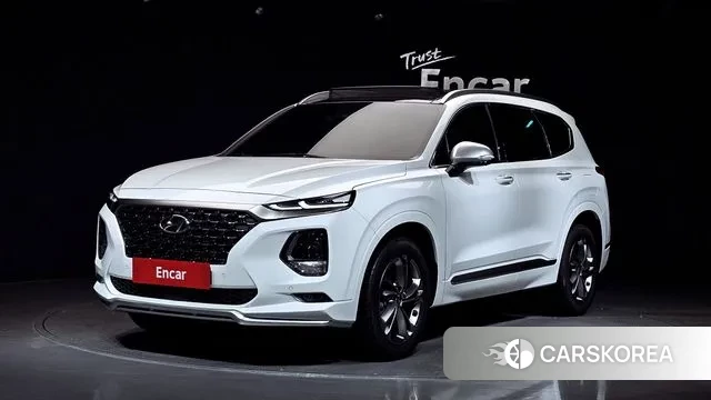 Hyundai Santa Fe TM 2018 Белый из Кореи