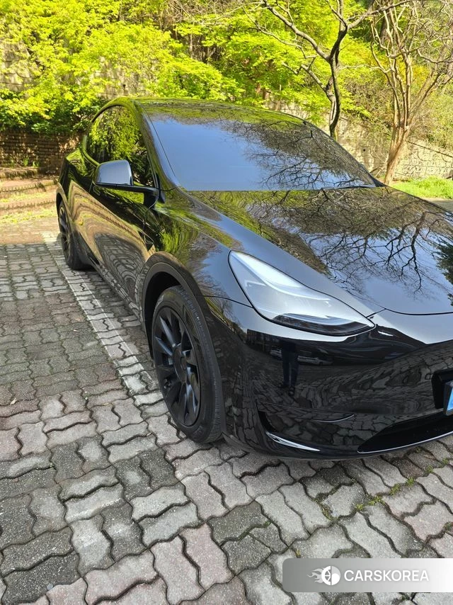 Tesla Model Y 2023 Черный из Кореи