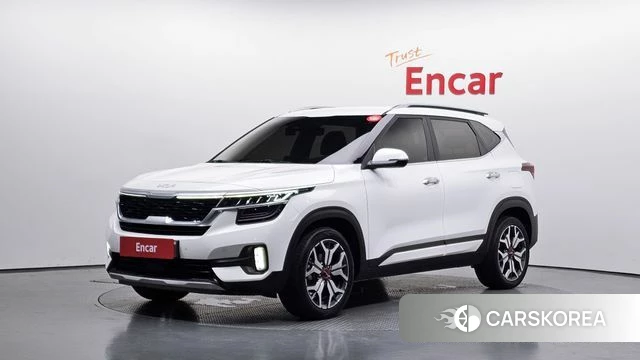 Kia Seltos 2021 Белый из Кореи
