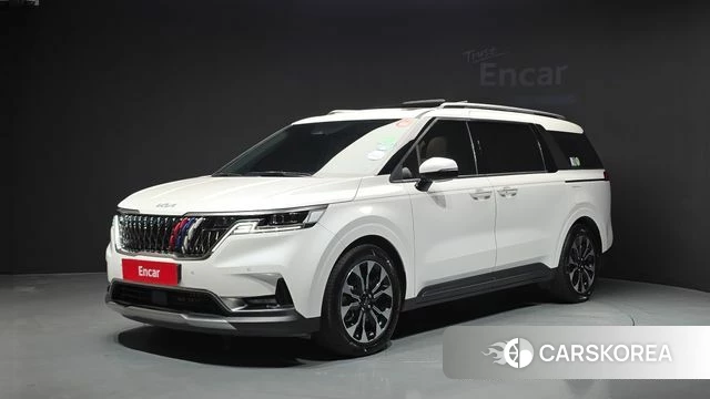 Kia Carnival 4th generation 2021 Белый из Кореи
