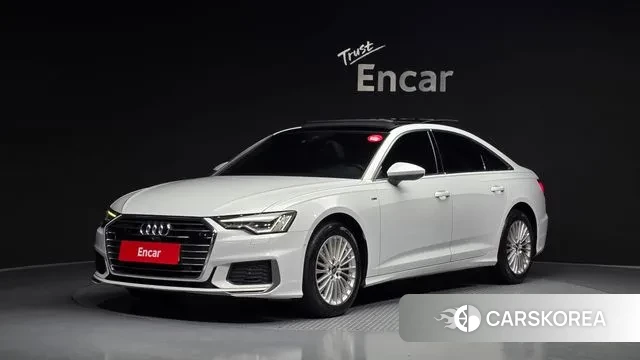 Audi A6 (C8) 2021 Белый из Кореи