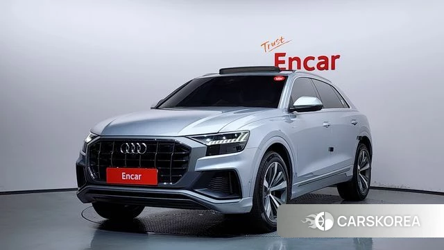 Audi Q8 (4M) 2021 Серебряный из Кореи
