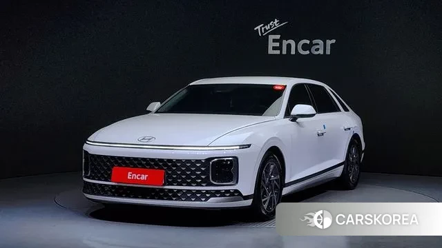 Hyundai Grandeur (GN7) 2023 Белый из Кореи