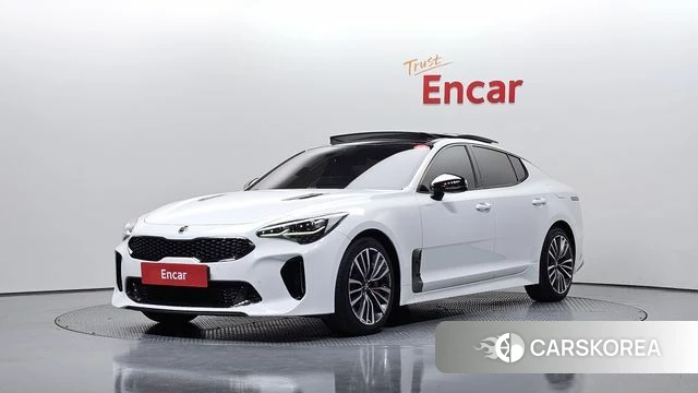 Kia Stinger 2018 Белый из Кореи