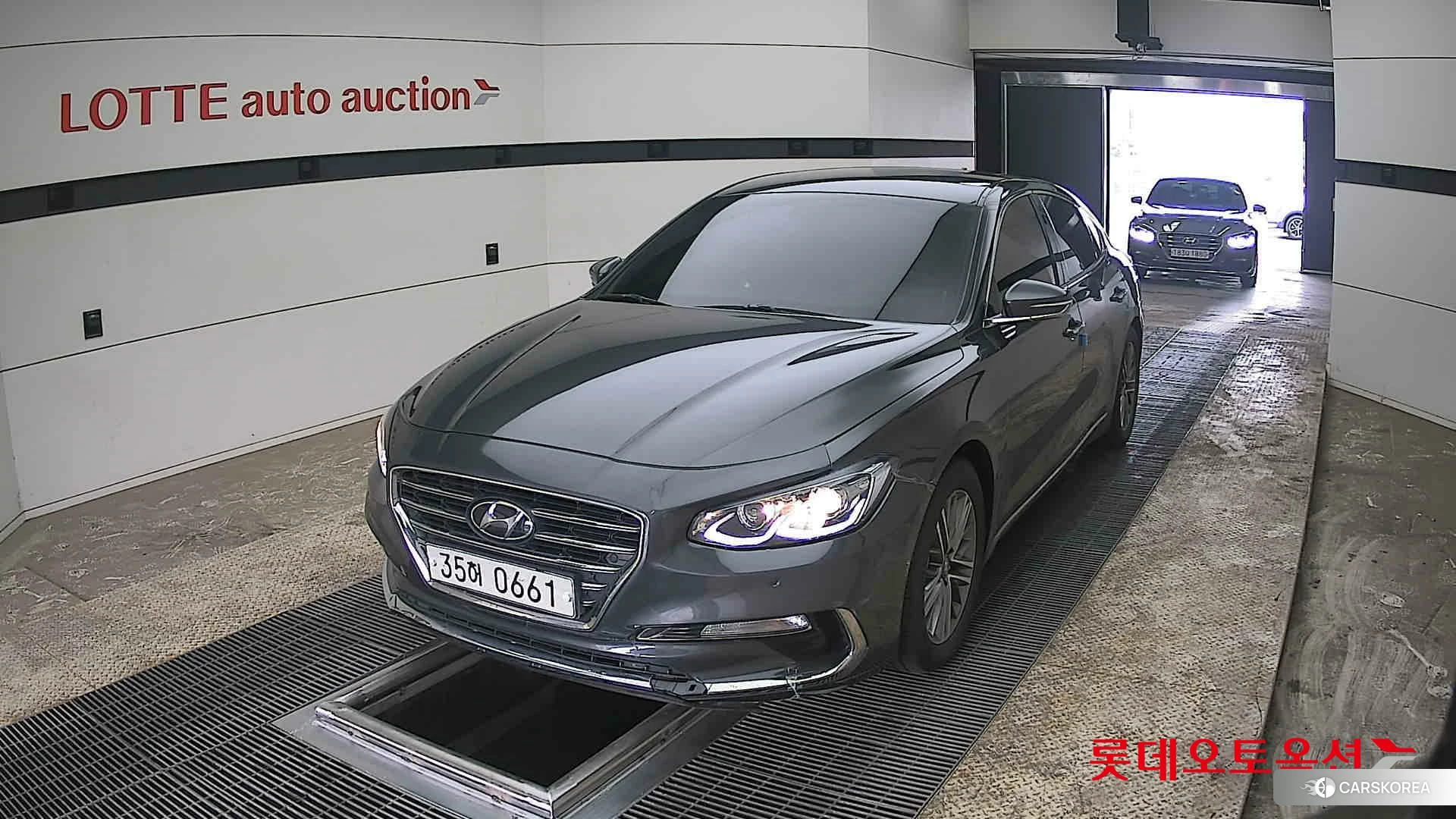 Hyundai Grandeur 2019 Nocturne Gray из Кореи