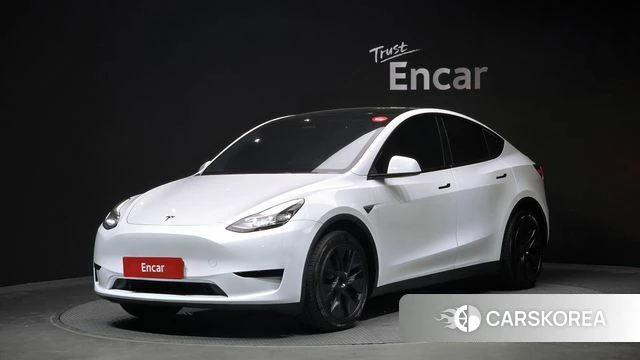 Tesla Model Y 2024 Белый из Кореи