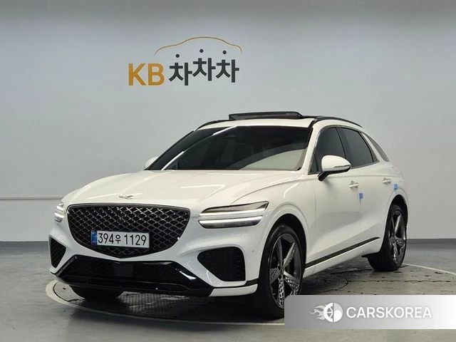 Genesis GV70 2021 Черный из Кореи