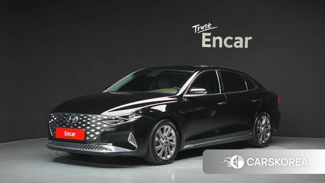 Hyundai The New Grandeur IG Hybrid 2020 Черный из Кореи