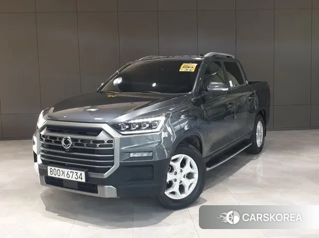 Ssangyong The New Rexton Sport 2024 Серый из Кореи