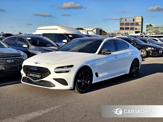 Genesis The New G70 2022 Белый из Кореи