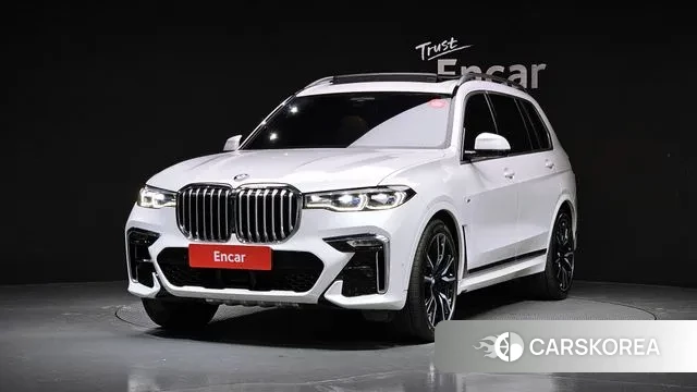 BMW X7 (G07) 2020 Белый из Кореи