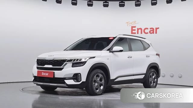 Kia Seltos 2021 Белый из Кореи