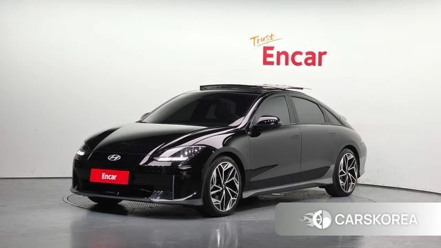 Hyundai Ionic 6 2022 Черный из Кореи